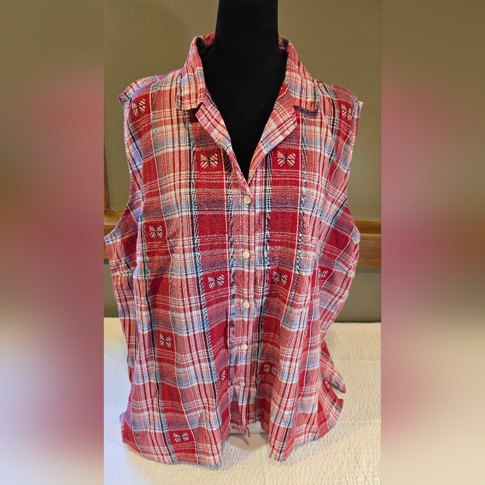 Angelique 4X Butterfly Summer Top